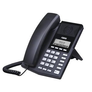Teléfono IP X3 Color negro, 2 líneas SIP, HD Voice y conferencia de 3 vías, sin retroiluminación, con PoE